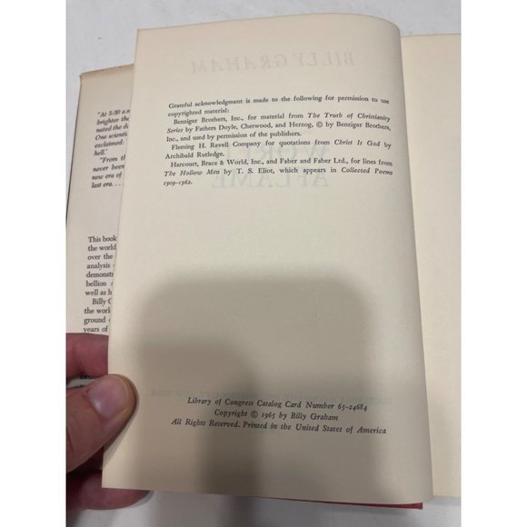 World Aflame by‎ Billy Graham - Picture 5 of 7